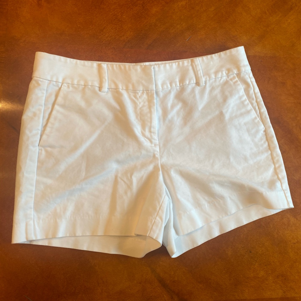 Ann Taylor White Women Shorts